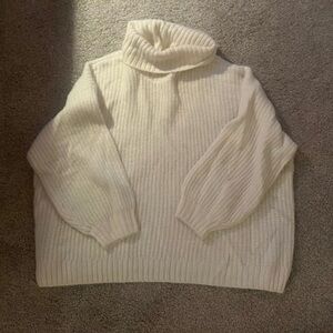 Cozy Cream Knit Sweater